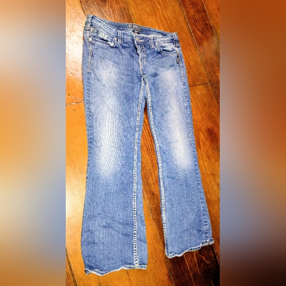 Ariat womens extra long blue jeans